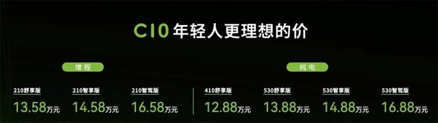 “卷王”零跑C10王炸 :越級對標30萬車型,給年輕人一個更理想的家