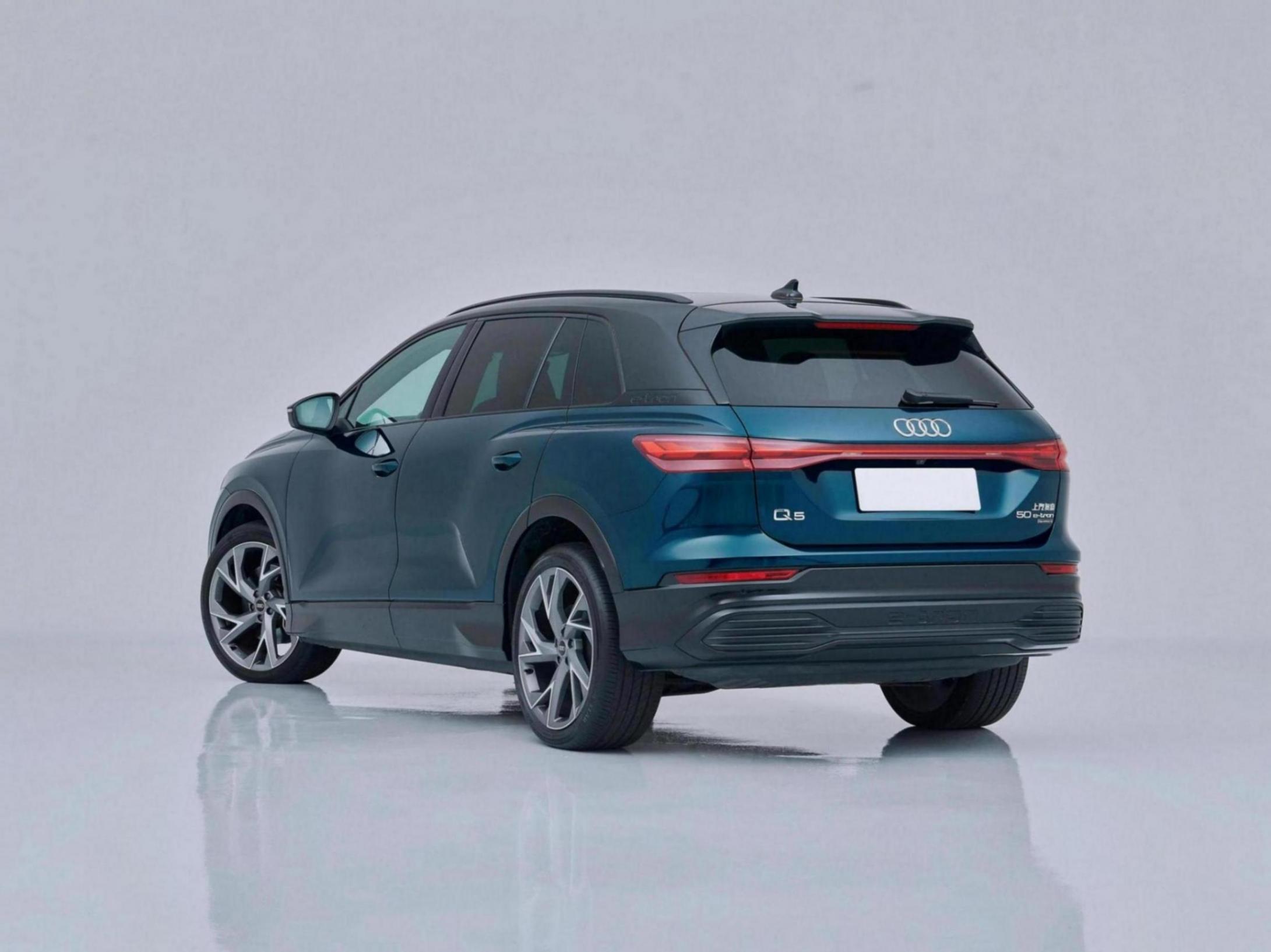 新款奧迪Q5 e-tron正式申報,造型微調,6座/7座可選,總功率150kW