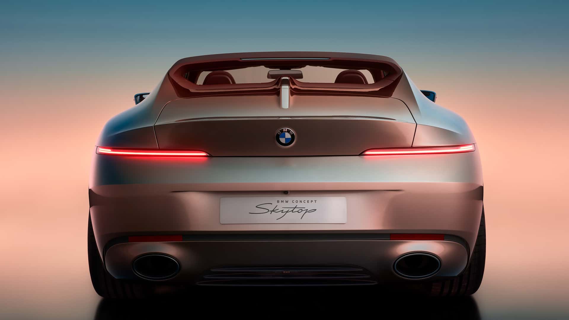 寶馬Skytop概念車亮相:定位兩門敞篷轎跑 8AT+四驅 你喜歡嗎?