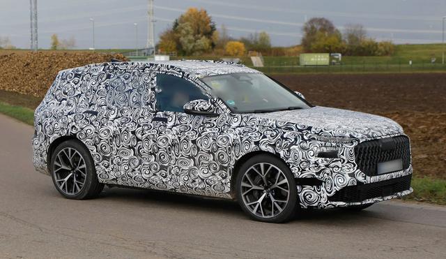 新一代奧迪Q7諜照曝光 或?qū)⑹亲詈笠淮鷥?nèi)燃機動力 2026年發(fā)布-有駕 新一代奧迪Q7諜照曝光 或?qū)⑹亲詈笠淮鷥?nèi)燃機動力 2026年發(fā)布-有駕