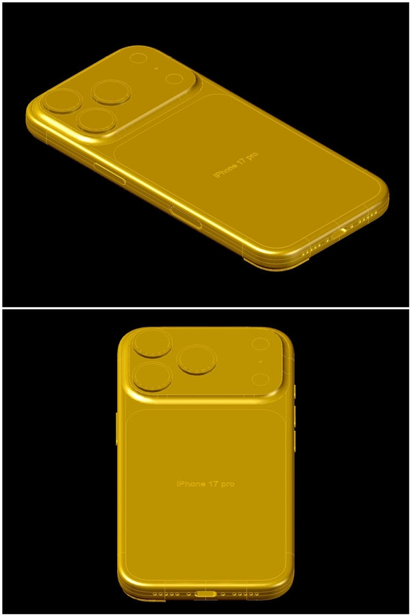 曝iPhone 17 Pro采用拼接材質:蘋果史上變化最大的手機