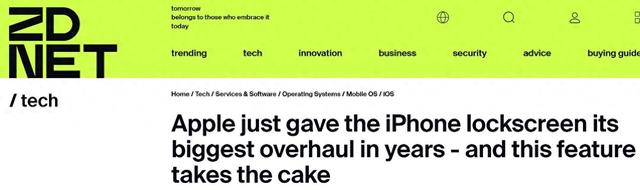 iOS 26對iPhone鎖屏和照片進行多年來最大革新:移動手機即可實現3D效果