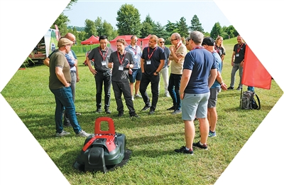 國產割草機器人走俏海外